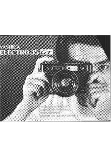 Yashica Electro 35 GT manual. Camera Instructions.